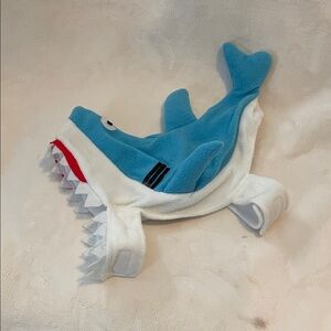 Blue and White Shark Pet Costume NWOT